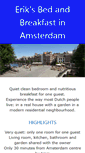 Mobile Screenshot of amsterdam-bedandbreakfast.com